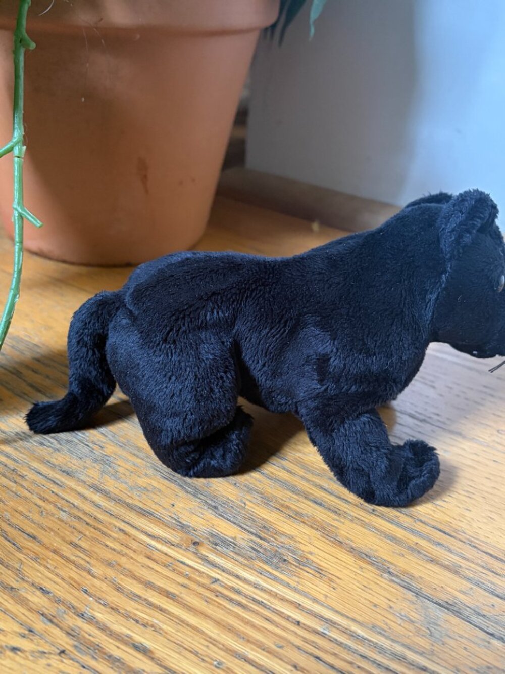 Ty Beanie Baby "Midnight" the Black Panther NWT Born Dec 2000 Vintage - Picture 7 of 8